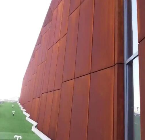 康平锈钢板幕墙