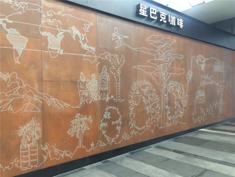 康平耐候钢幕墙